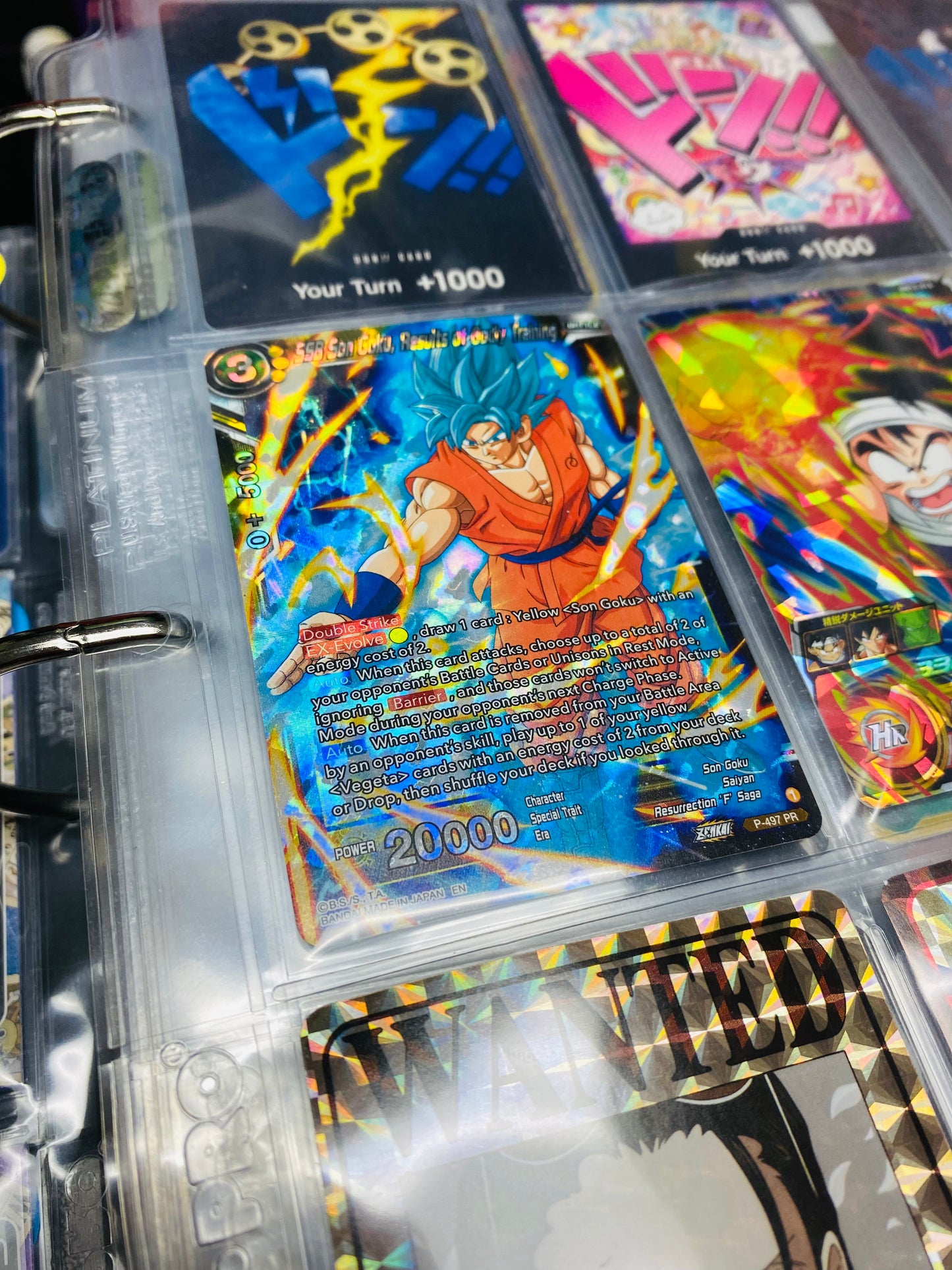 SSB Son Goku, Results of Godly Training