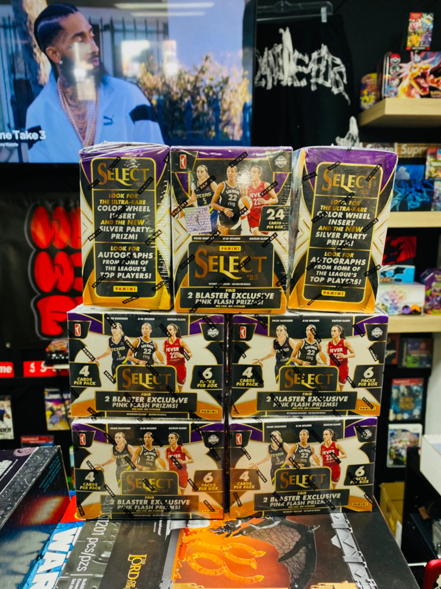 2025 Panini WNBA Select Sealed Boxes
