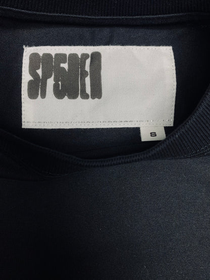 Sp5der Black Heavy Web SS Tee Small Oversized