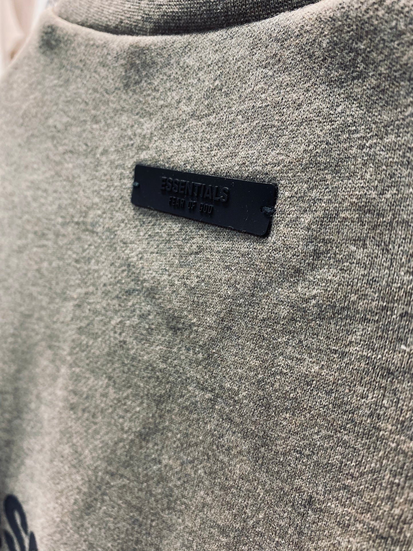Fear Of God Essentials Crew Neck Heather Gray