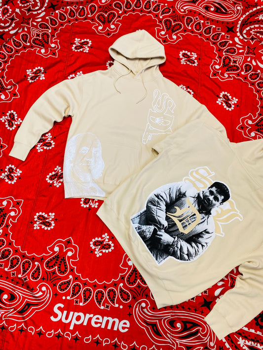 SDL Pullover Hoodie Tan El Chapo