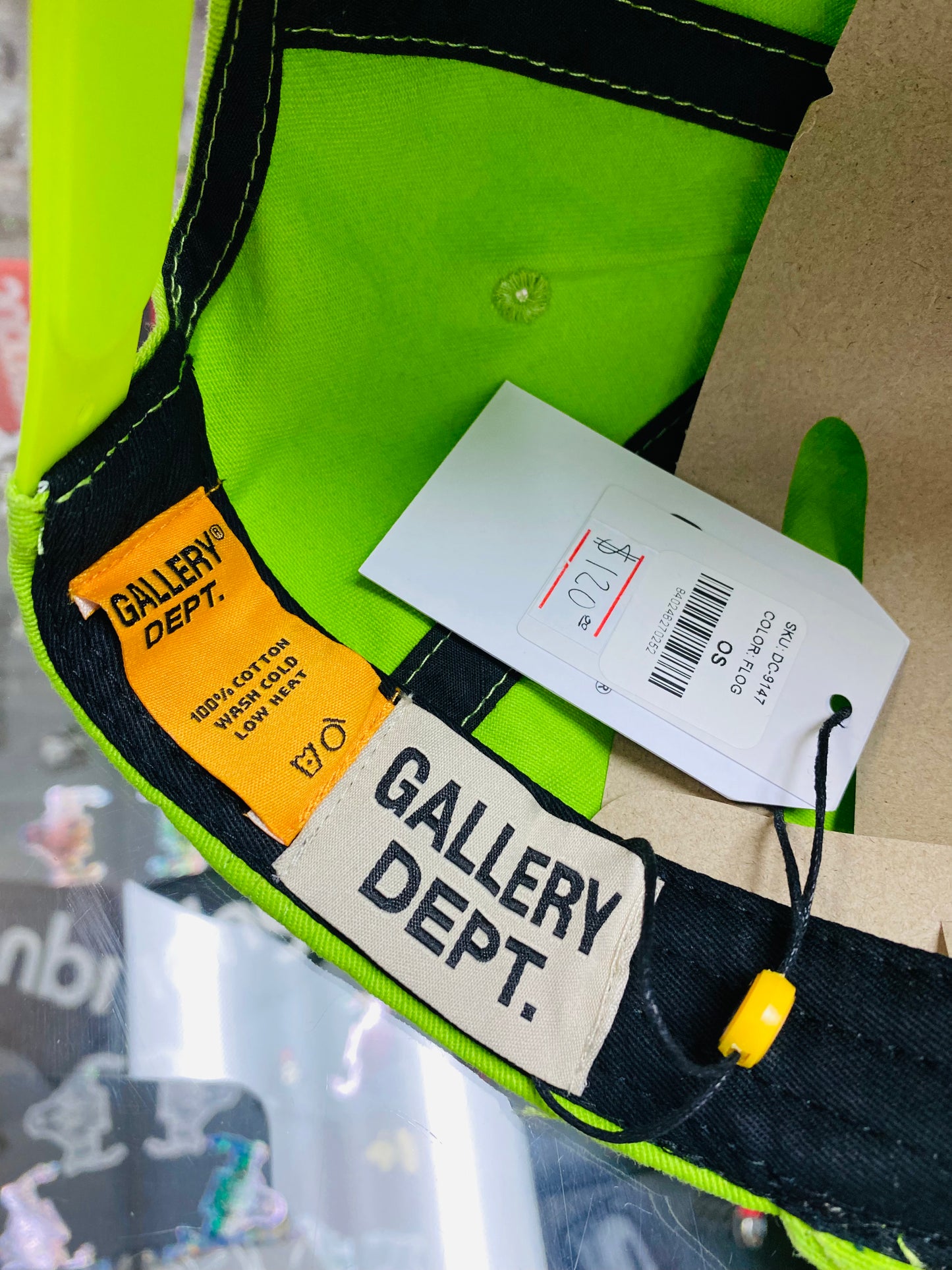 Gallery Department Neon Green SnapBack Hat