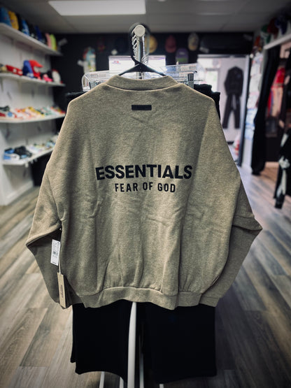 Fear Of God Essentials Crew Neck Heather Gray