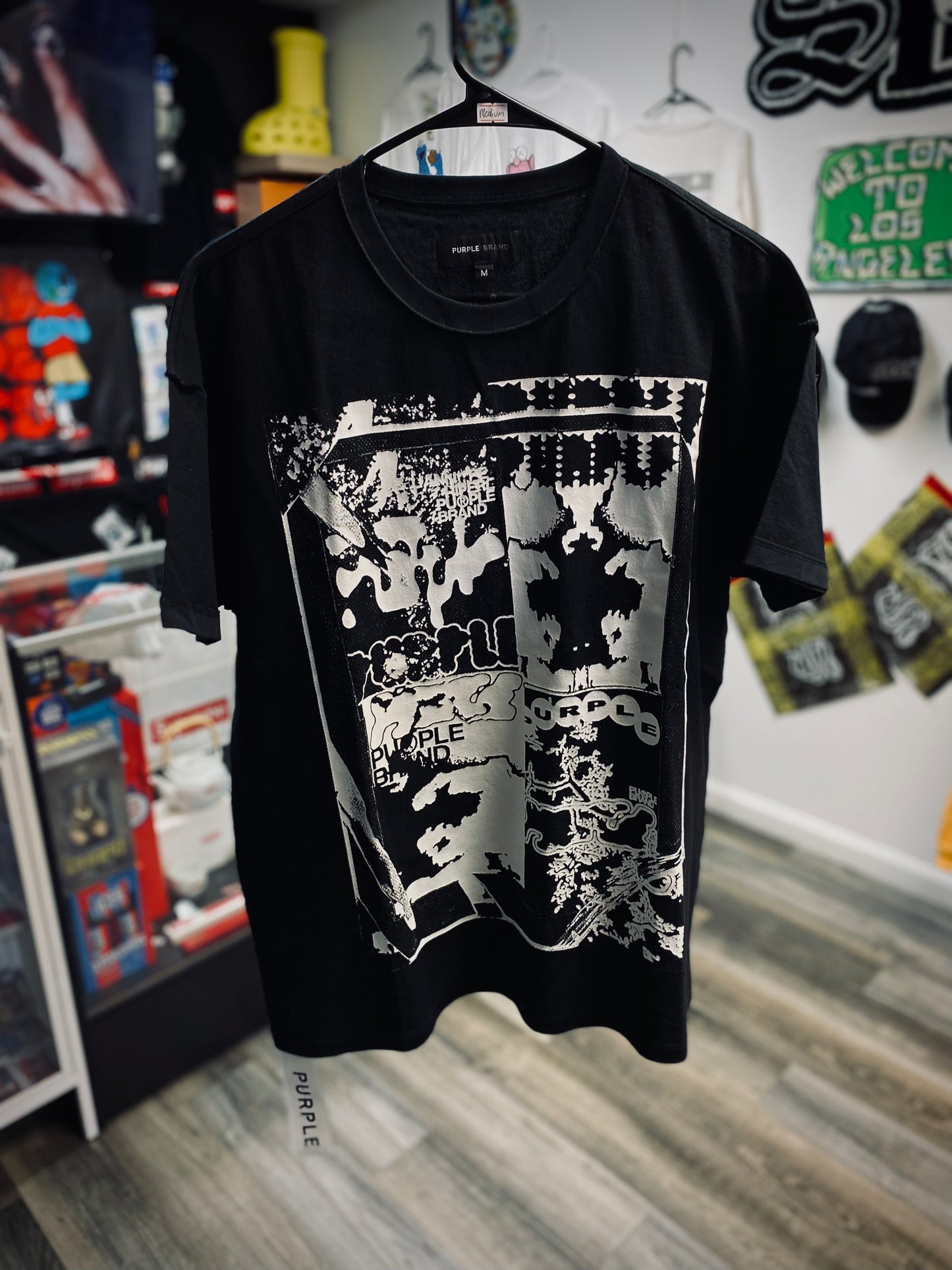 Purple Brand Graphic Tee