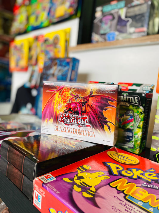 KONAMI YU-GI-OH BLAZING DOMINION 1 Edition Box