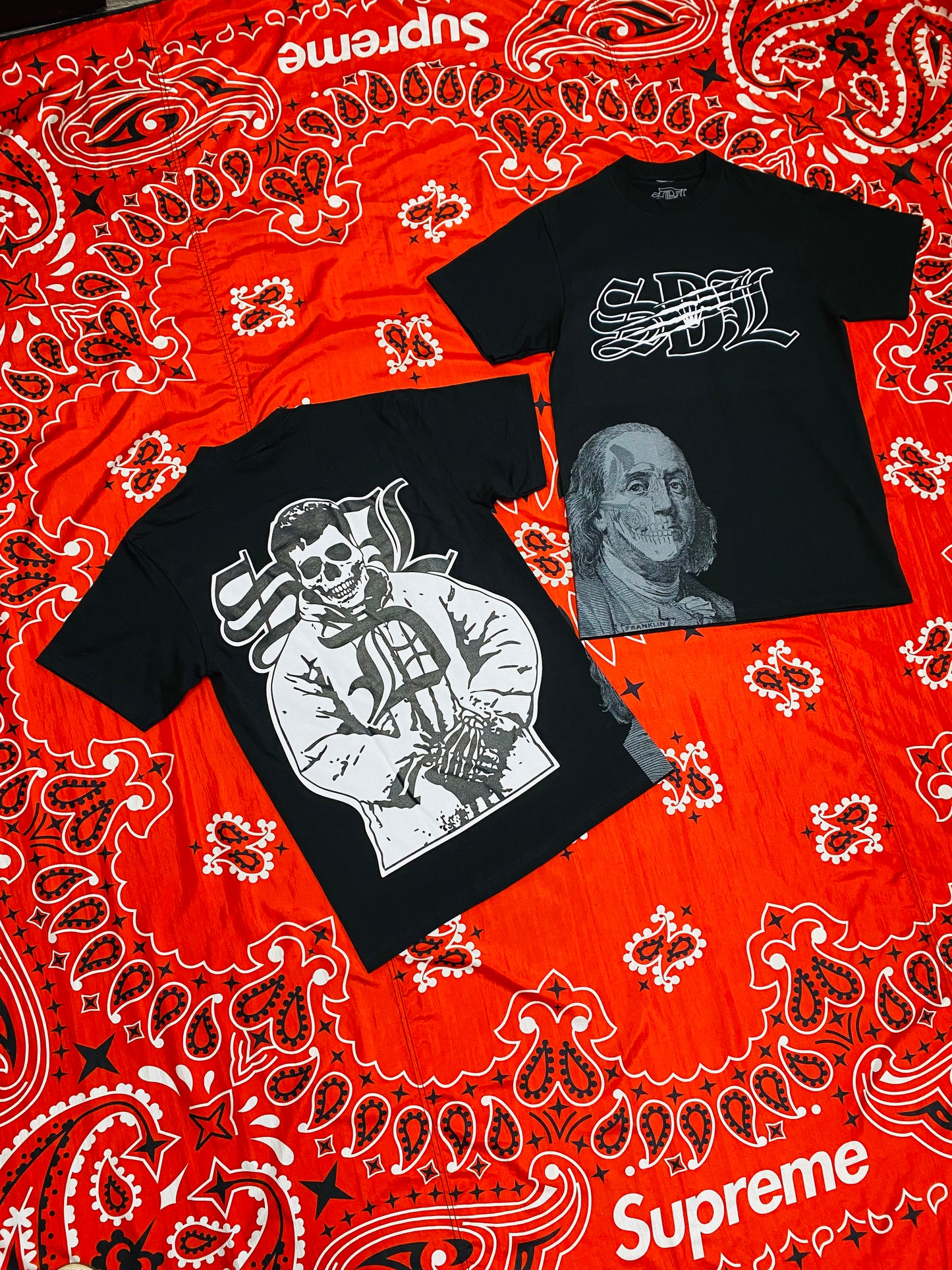 SDL T-Shirt Grey Benji Halloween