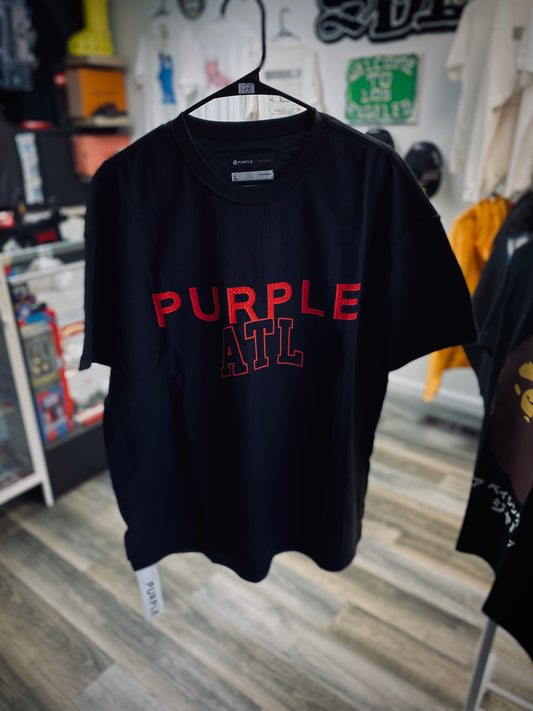 Purple Brand Tee Shirt ATL logo