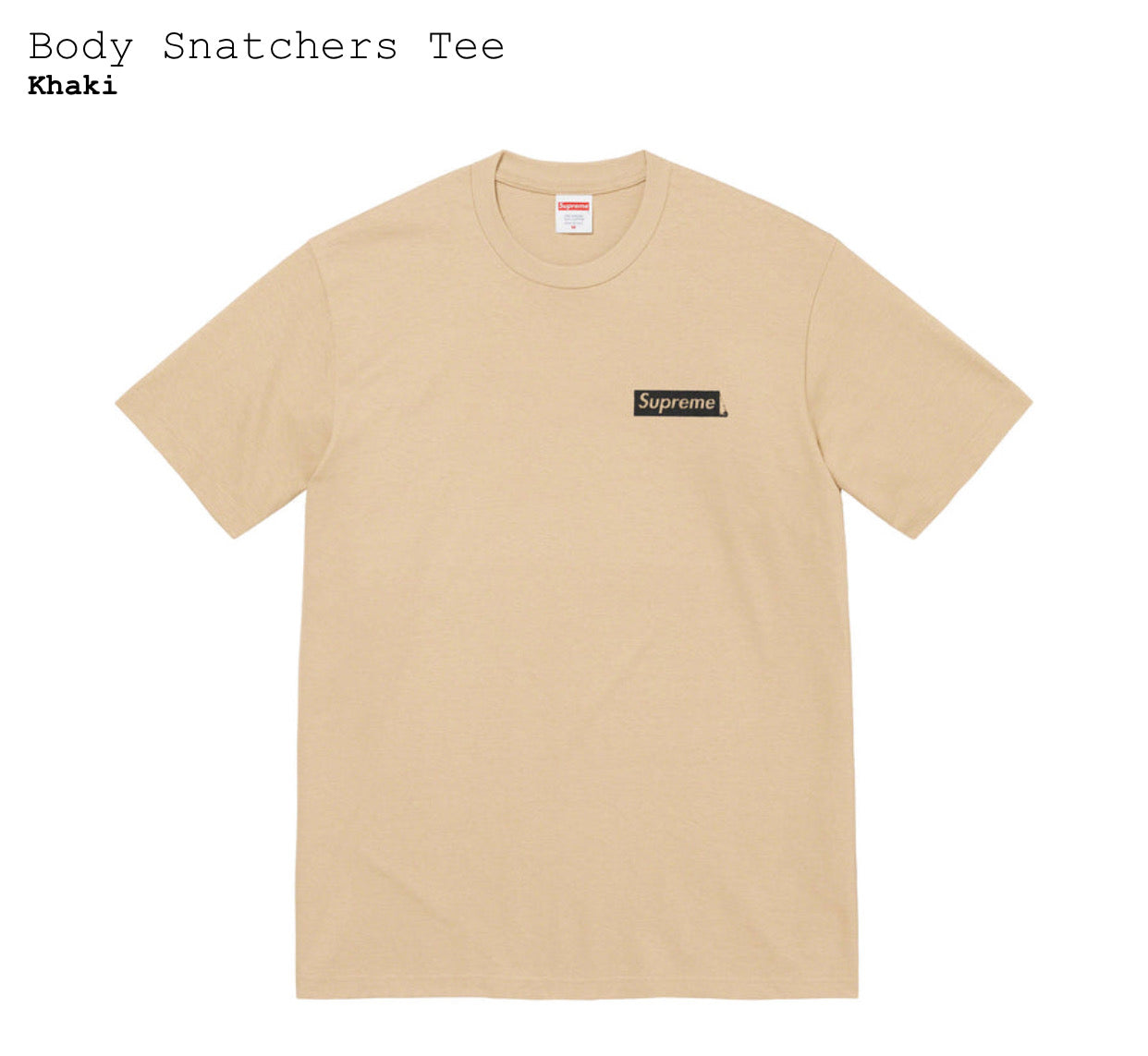 Supreme Body Snatchers Tee – WRLDWIDEFITS