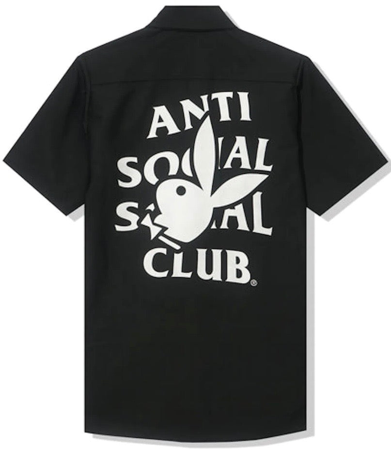 Playboy X Anti-Social Social-Club Work Shirt – WRLDWIDEFITS